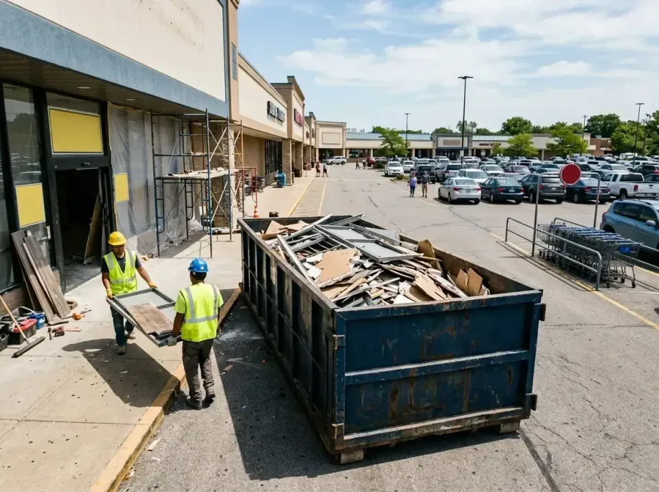 retail-store-renovation-debris-003 — frequently asked questions, Roll-off Dumpster Rentals in Sappington, MO